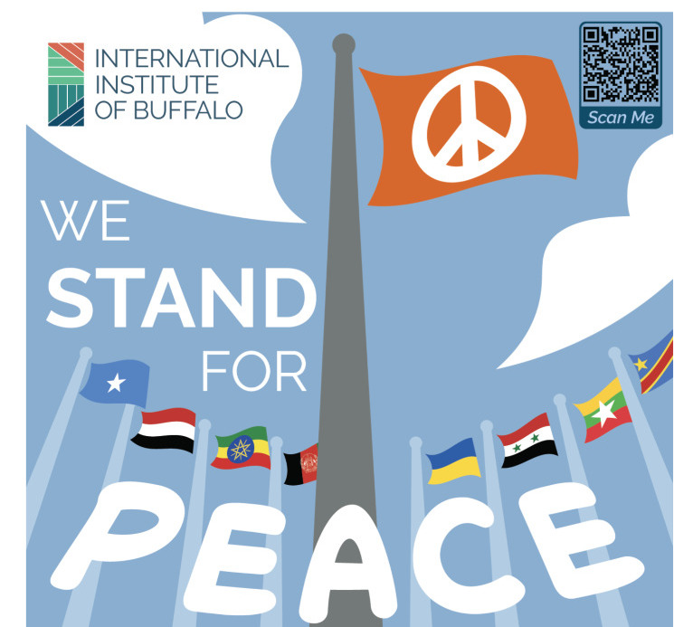 We Stand for Peace logo